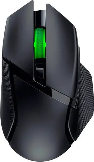 Wireless Gaming Mouse: Mechanical Switches Gen-2-5G Advanced 18K Optical Sensor - Chroma RGB 9 Programmable Controls 535 Hr Battery Classic Black