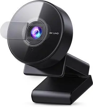 C950 4K Webcam for PC - 8 Megapixels 4K UHD, PDAF Autofocus, Noise-Canceling Mic, 70° FOV, 1080P@60FPS, Privacy Cover, USB 2.0 Plug&Play, No Tripod Hole, Ideal Webcam for Zoom/Teams/Google Meet