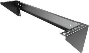 2 Pack of 2U Hinged 19 Inches Cold Rolled Steel Wall Mountable Simple Vertical Rack and Networking Equipment Rack Including Hardware for Assembly (2)