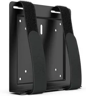 Universal Wall and VESA Mount, Adjustable Strap for Small Computers, UPS Units, Cable Boxes, Modems and Other Electronic Devices, Mounts on The Wall or Back of a Computer Monitor
