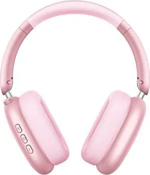 Y01 Wireless Over Ear Headphones, Noise Canceling Bluetooth 5.3 Headphones with Microphones,Hi-Res Audio,48H Playtime,Foldable,Breathable Soft Earpads for iOS/Android/Samsung/PC-Pink