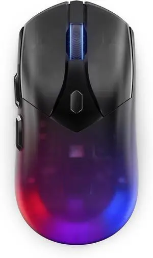 Legion M410 Wireless RGB Gaming Mouse  6 Button Palm Grip Mouse with 16,000 DPI, 53 Hour Rechargeable Battery, 2-Zone RGB Lighting, NVIDIA Reflex Compatible
