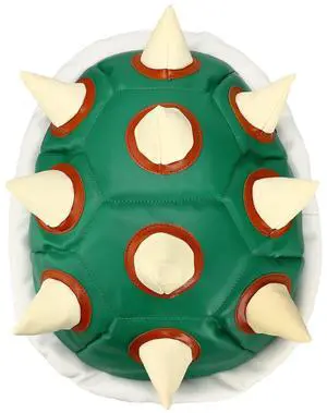 Abourt Super Mario Bros Bowser Green Turtle Shell Backpack