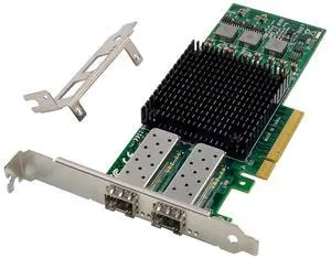 C&N Dual-SFP+ Port 10Gb PCI-e 3.0 X8 NIC Network Card with Broadcom BCM57810 Controller, PCI Express Ethernet LAN Adapter Support Windows Server/Linux/VMware