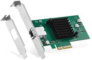 10G PCIe Network Adapter, AQUANTIA AQC107 chip Binardat LAN Ethernet Controller, 10G/5G/2.5G/1G/100Mbps RJ45 NIC Card,Support PXE for Windows/Linux
