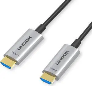 16FT HDMI 2.1 Fiber Optic Cable, 48Gbps Ultra High Speed HDMI Cord (8K@60Hz 7680x4320, 4K@120Hz) HDCP 2.2&2.3, eARC,HDR10, Dynamic HDR, Compatible with PS5 PS4, Xbox RTX 3080 3090 - Silver
Limited tim