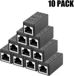 thumbnail interactive-video image 1 of PLUSPOE RJ45 Coupler 2-Pack - Ethernet Cable Extender For Cat5 Cat6 Cat7 Network Cables 1 of 11