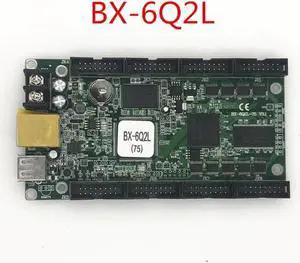 BX-6Q2L Ethernet+USB Onbon Asynchronous Video LED screen controller card 8 Groups HUB75 supports 1/32 scan