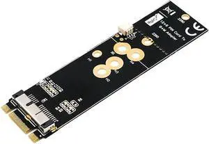 BCM94360CD BCM94360CS2 BCM943224PCIEBT2 12+6 Pin Bluetooth WiFi Wireless Card Module to M.2 NGFF Key B+M Adapter for Mac OS BCM94360CD BCM94360CS2 BCM943224PCIEBT2 12+6 Pin Bluetooth WiFi Wireless Card Module to M.2 NGFF Key B+M Adapter for Mac OS