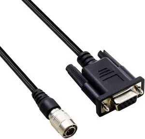 Hirose-Cable de datos para NIKON DTM352,DMT452,D, estación Total, 6 pines, DB9