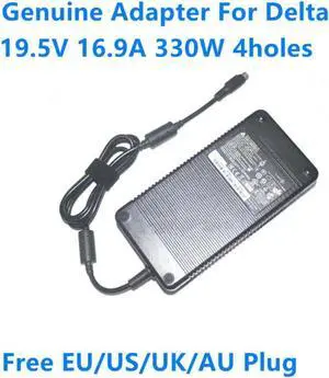 19.5V 16.9A 330W 4holes AC Adapter For MSI GT80 GT80S For Clevo P775DM3 P170EM ADP-330AB D A15-330P1A A330A002L Charger
