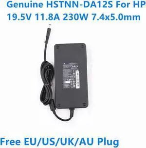 HSTNN-DA12S 19.5V 11.8A 230W 7.4x5.0mm Charger AC Adapter For HP ELITEBOOK 8740W 8560W 8540W 8530W 8440W 8440P 8540P