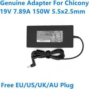 19V 7.89A 150W Chicony A15-150P1A A150A006L A150A010L Laptop Charger for CLEVO W650KK1 P651RA P955EP6 P950HP6 AC Adapter