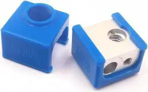Funssor 1 pc MK10 Silicone Socks instead ceramic insulation for Wanhao i3 QIDI TECH Flashforge SILICONE HEATER BLOCK COVER