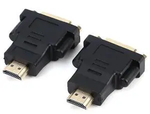 HDMI to DVI-D Adapter Video Cable-HDMI Male to DVI Male to HDMI to DVI Cable 1080p High Resolution LCD and LED Monitors