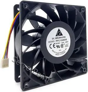 48V 1.20A PFC1248DE 4Line cooling fan 12CM 120*120*38mm 48V 1.20A PFC1248DE 4Line cooling fan 12CM 120*120*38mm