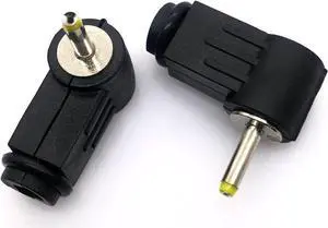 2.5x0.7 mm DC Power Plug 2.5*0.7 mm L-shaped Male 90 Right Angle Single Head Jack Adapter Cord Connector