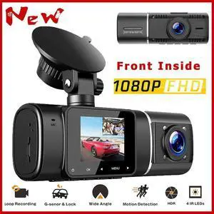 1.5 Inch LCD Dual Dash Cam FHD 1080P IR Night Vision Car DVR Driving Recorder