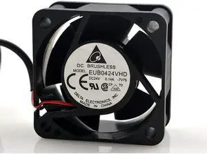 EUB0424VHD 24V 0.14A 4CM 4020 2-wire Inverter Printer Fan EUB0424VHD 24V 0.14A 4CM 4020 2-wire Inverter Printer Fan