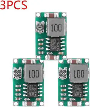 LM2596 DC-DC Step-Down Module Input 25V-40V Output 1.25V-37V Electronic Voltage Stabilizer 3A Buck Converter With Displa(3PCS)