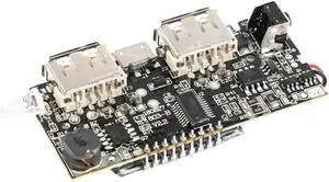 Dual USB Mobile Power Booster Charging Board 5V 1A 2.1A 18650 Digital Display Battery Charging Control Module