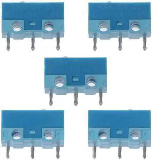 5Pcs HUANO-White Dot Blue Shell 0.74N Mouse Micro Switch Silver Alloy Contacts 20 Millions Lifetime 5Pcs HUANO-White Dot Blue Shell 0.74N Mouse Micro Switch Silver Alloy Contacts 20 Millions Lifetime