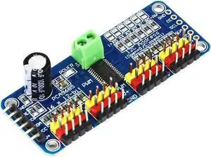 16 Channel Module PCA9685 PWM/Servo Driver Board 5-10V Shield Module 40-1000Hz I2C Interface DIY Kit