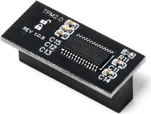 NUHFUFA TPM2.0 Security Module 20-Pin-LPC(20-1) Pin Support DDR4 RAM Remote Card Compatible for A S U S, Updated Win11 System MR 2.0 Trusted Platform Protection Module