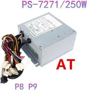 PSU For EVOC AT P8P9 250W Switching Power Supply PS-7271/AT PS-270A SPI-250G SPI-300G