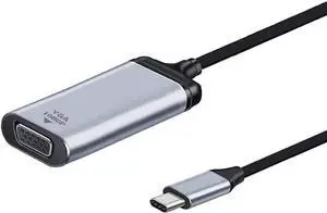 Monitor Adapter 1080p 60hz USB C Type C Male to VGA Female Cable for Tablet & Phone & Laptop Monitor Adapter 1080p 60hz USB C Type C Male to VGA Female Cable for Tablet & Phone & Laptop