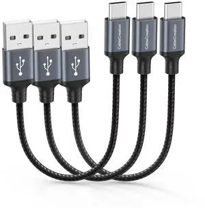CableCreation Bundle - 2 Items: Product Image USB C to USB A Cable 5FT 3 Pack 6 inch Short USB C Cable, CableCreation Bundle - 2 Items: Product Image USB C to USB A Cable 5FT 3 Pack 6 inch Short USB C Cable,