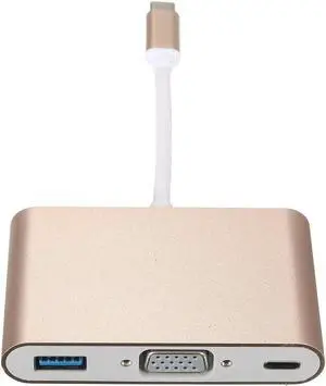 USB 3.1 type C to VGA Monitor USB 3.0 Type C Female Charger Adapter Converter for Macbook USB 3.1 type C to VGA Monitor USB 3.0 Type C Female Charger Adapter Converter for Macbook