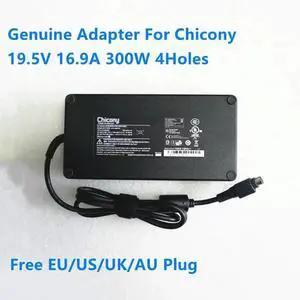 OIAGLH 19.5V 16.9A 330W 4Holes Chicony A17-330P2A A15-330P1A A330A006P Power Supply AC Adapter For 330W 230W Laptop Charger
