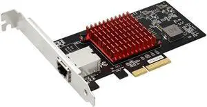 PCIe 3.0 x4 Dual-Port RJ45 Ethernet Network Card 10G server Lan Adapter X550 chipset pci-e 4x 10/100/1000/10G/Mbps