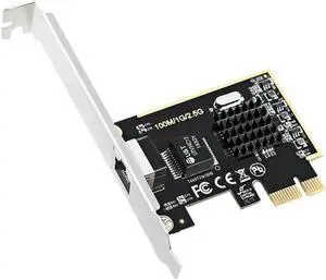 single rj45 port 2.5g/1000M/100M/10M gigabit ethernet PCI Express wired network lan nic card for deaktop win10 single rj45 port 2.5g/1000M/100M/10M gigabit ethernet PCI Express wired network lan nic card for deaktop win10