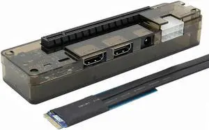 PCI-E Laptop External Independent EXP GDC Graphics Card Dock / PCIe Notebook Docking Station M.2 M Key Interface Version