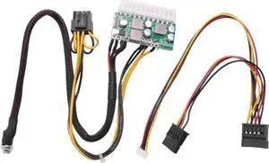 Misaso DC 12V Input 24Pin Pico ATX 150W Switch PSU Mini ITX Power Supply Module 4Pin CPU, DC 12V 150W Power Supply Module