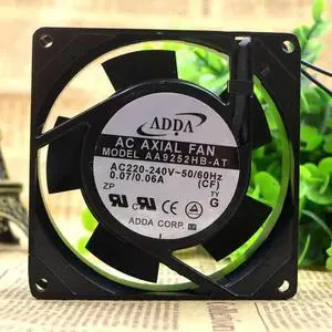 ADDA AA9252HB-AT 9225 220V 9CM 0.07A Cabinet Power Supply Cooling Fan