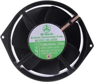 for 5E-230B 230VAC 50/60Hz 46/44W 17CM 2-Wire All Metal high-Temperature Resistant UPS Power Supply Fan