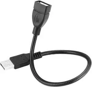 USB 2.0 Flexible Male To Female Extension Data Cable Mesh Metal Cord for Laptop PC USB Charger Power Bank