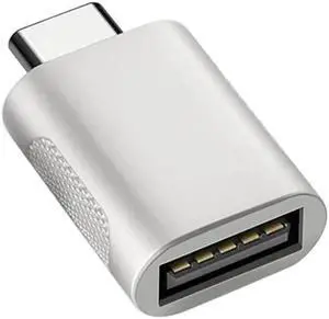 Type-c To Usb Female Adapter Usb Female To Mobile Phone Connector(Silver)