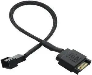 SATA 15 Pin to 3 Pin/4 Pin Laptop Motherboard CPU Fan Extension Cable Adapter Dropship