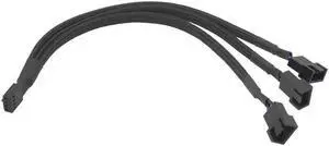 1 to 4-pins TX4 CPU 4 Pin PWM Case Cooling Fan Splitter Hub Power Fan-out Adapter Cable