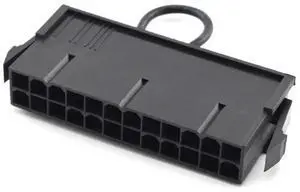 ATX Power Supply 24PIN 24P Power Reset On/Off Connector PSU Test Starter 24-pin