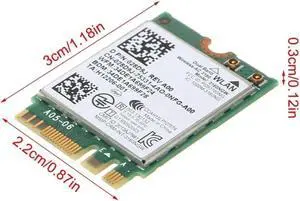 Dual Band 2.4G/5G for Intel Wireless Notwork Card 3160 3160NGW Wireless-AC 433Mb