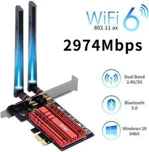 Dual Band 2.4Gbps WiFi 6 AX200 Gigabit Network Card Pcie Wifi Bluetooth 5.0 Wireless Adapter For Pc Desktop Windows 10 Dual Band 2.4Gbps WiFi 6 AX200 Gigabit Network Card Pcie Wifi Bluetooth 5.0 Wireless Adapter For Pc Desktop Windows 10
