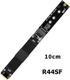 for NVMe SSD Extension Cable Solid Drive Riser Card R44SF/R24SF M2 to PCI-Express 3.0 X4 PCIE 32G/bps M Key Extender
