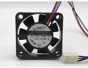 Cooler Fan for ADDA AD0424HB-G76 4010 4CM DC24V 0.09A Super Silent Cooling Fan 40*40*10MM