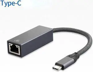 USB To RJ45 Driver-free Network Card 2.5G Gigabit Network Card Type-c To RJ45 Network Port USB Network Card
