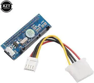 IDE Adapter 40 Pin IDE to Connector 3.5 HDD IDE Hard Disk DVD Burner Adapter Converter With 7Pin- Data Cable IDE Adapter 40 Pin IDE to Connector 3.5 HDD IDE Hard Disk DVD Burner Adapter Converter With 7Pin- Data Cable